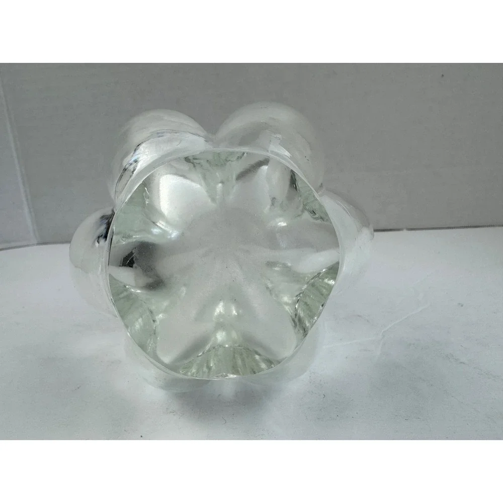 VTG Art Vannes France? Crystal Giraffe Head Vase 7.5